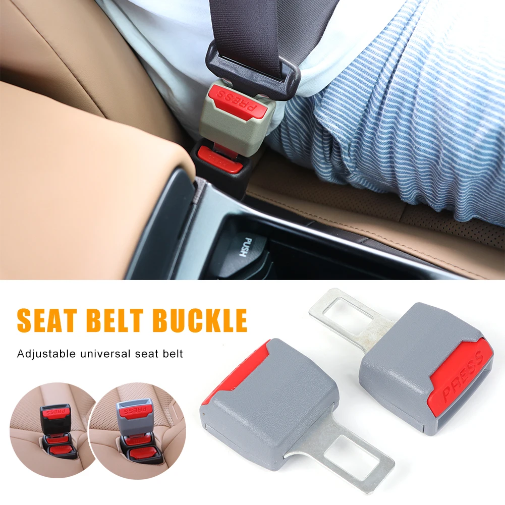 

Car Seat Belt Clip Extension Universal Car Buckle Extender Safety Belt Extension Seatbelt Lock Buckle Plug Car Accessories