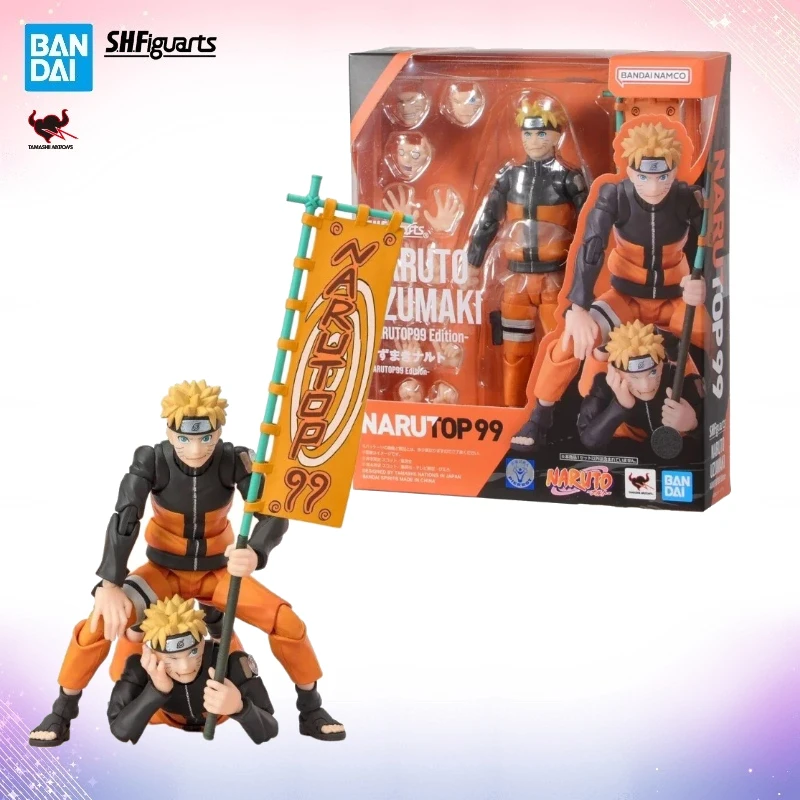 

В наличии Bandai S.H.Figuarts SHF Naruto top 99 Uzumaki NARUTOP 99 Edition, экшн-фигурка, Коллекционная игрушка, подарочная коллекция, модель
