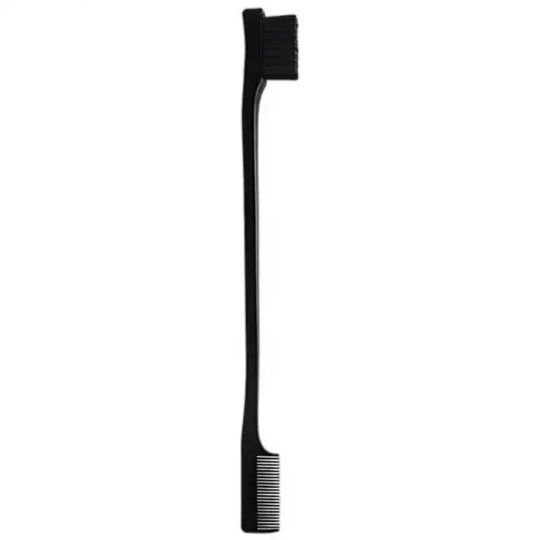 Dual Head Eyebrow Comb Brush Makeup Tool for Natural Brows Men Hair Edge Control Professional Salon