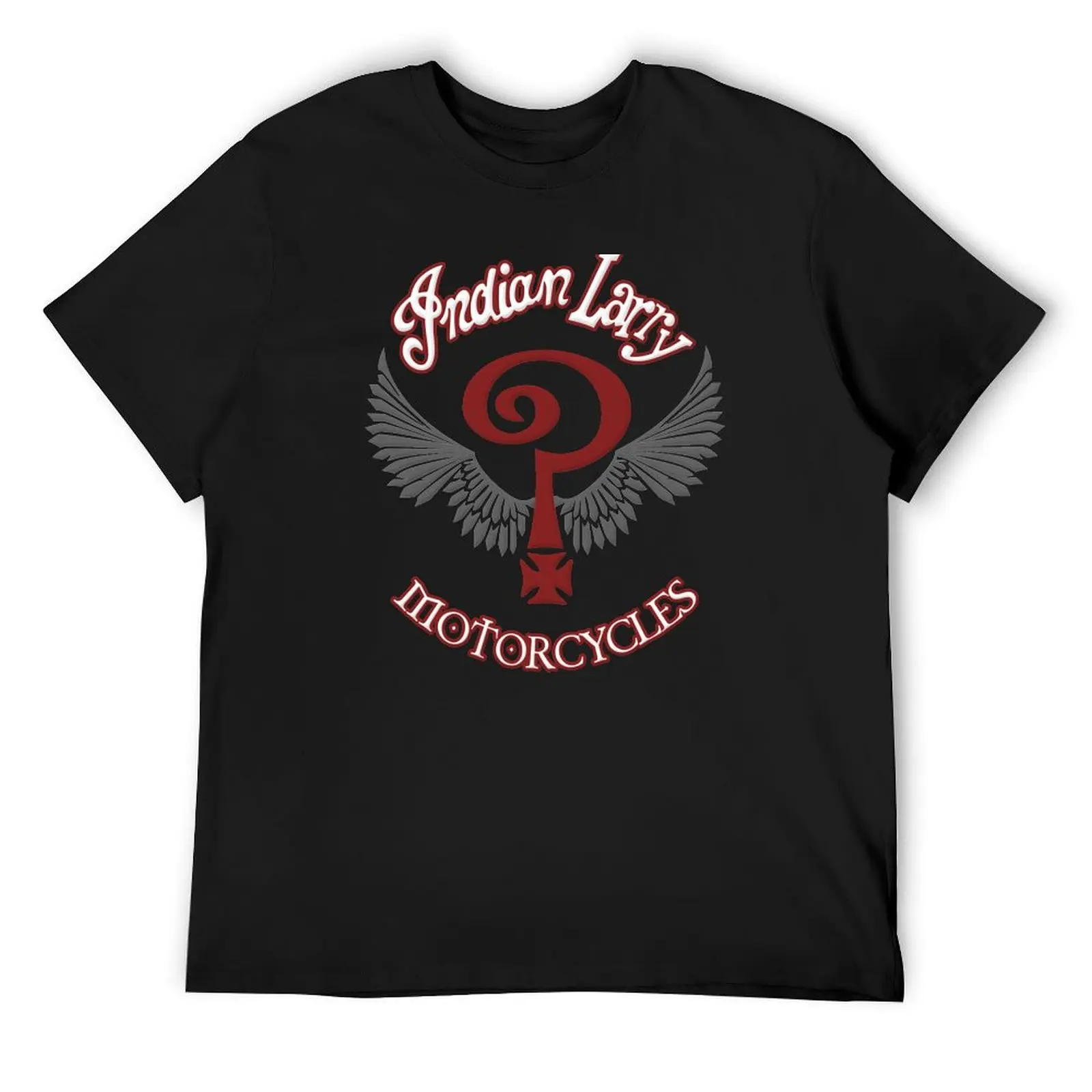 Indian Larry T-Shirt graphic t shirts hippie clothes Short sleeve tee men