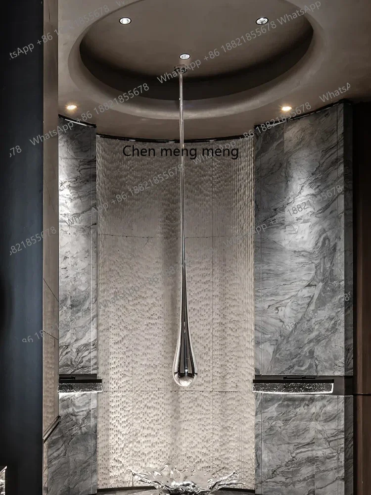 Sculpture custom hotel lobby, pendant sales office FRP hanging decoration art