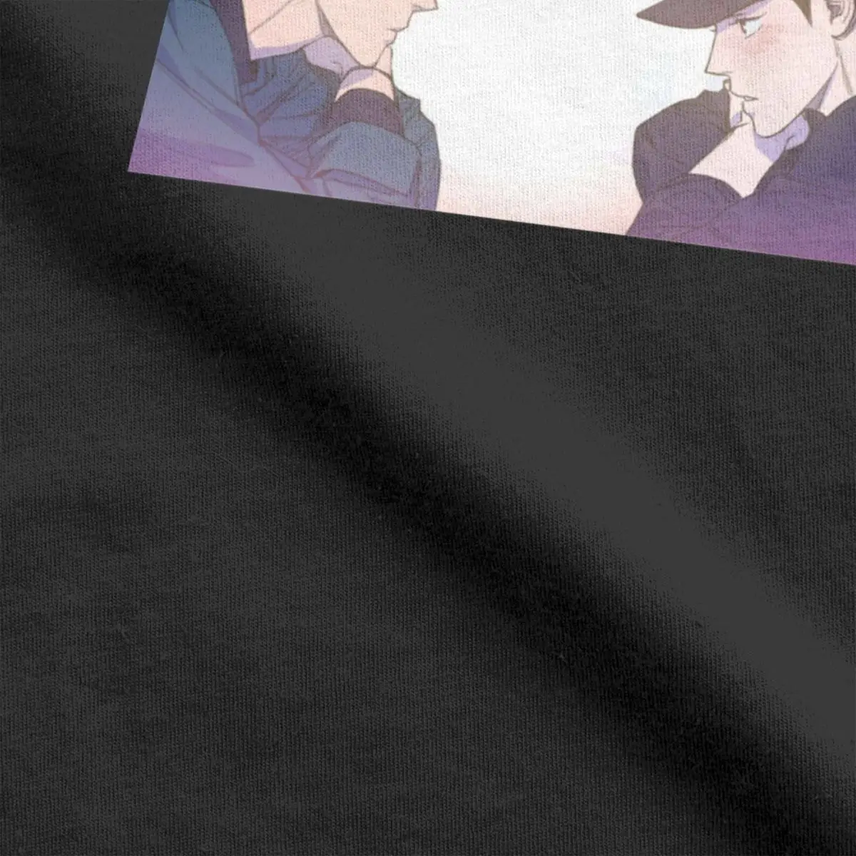 Men Semantic Error Manhwa T Shirt bl manga jang jaeyoung 100% Cotton Tops Vintage Short Sleeve Round Collar Tees Plus T-Shirts