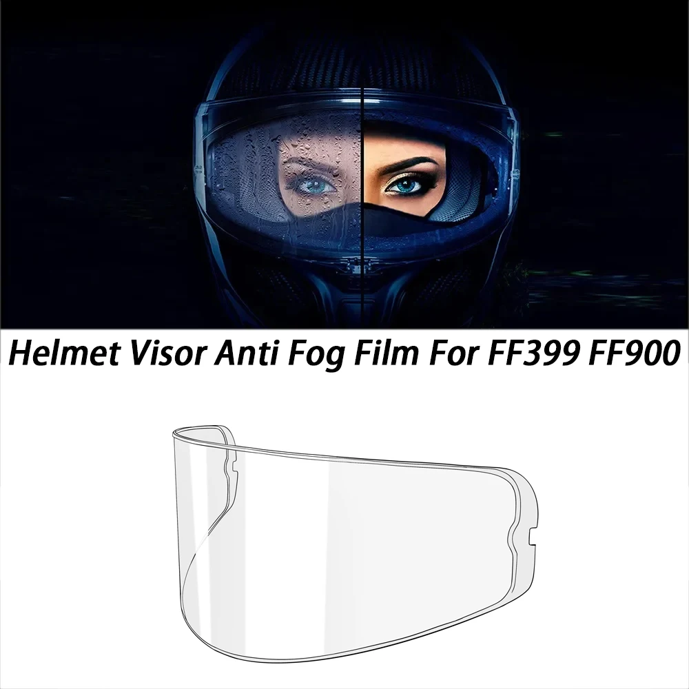 

Motorcycle Helmet Visor Insert Anti-Fog Clear For LS2 FF399 FF900