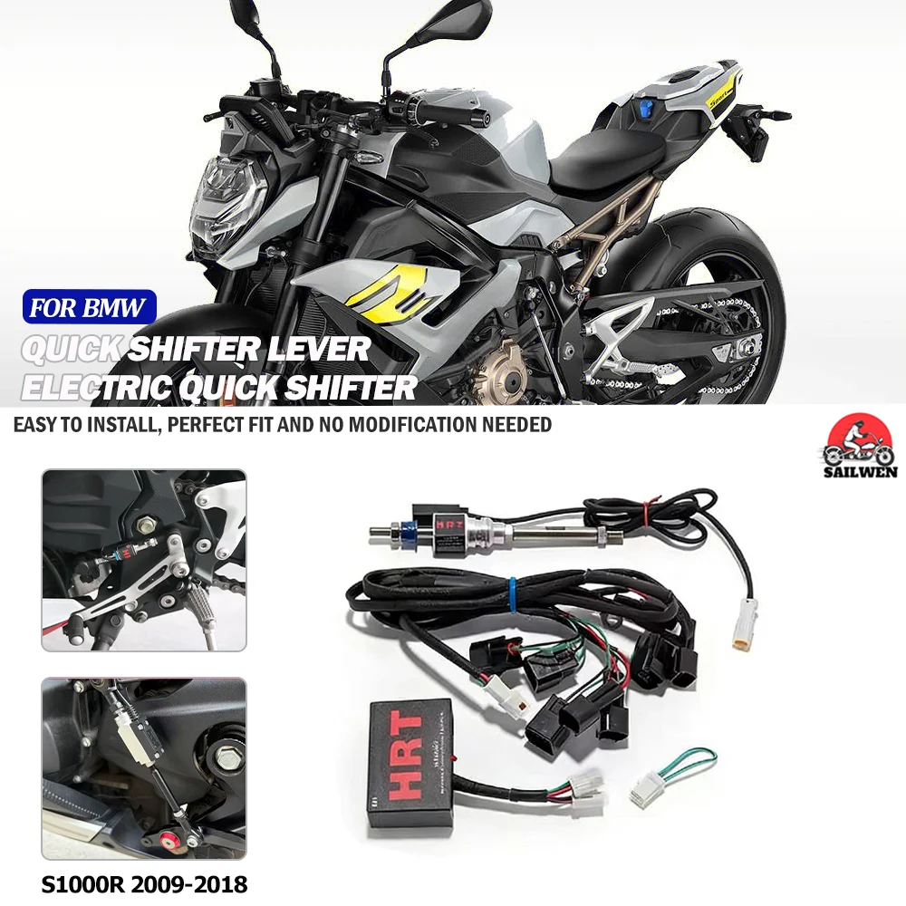 Para Hondar BMW s1000r S1000 R S1000R 2009-2018 motocicleta unidireccional/palanca de cambio rápido palanca de cambios transmisión rápida