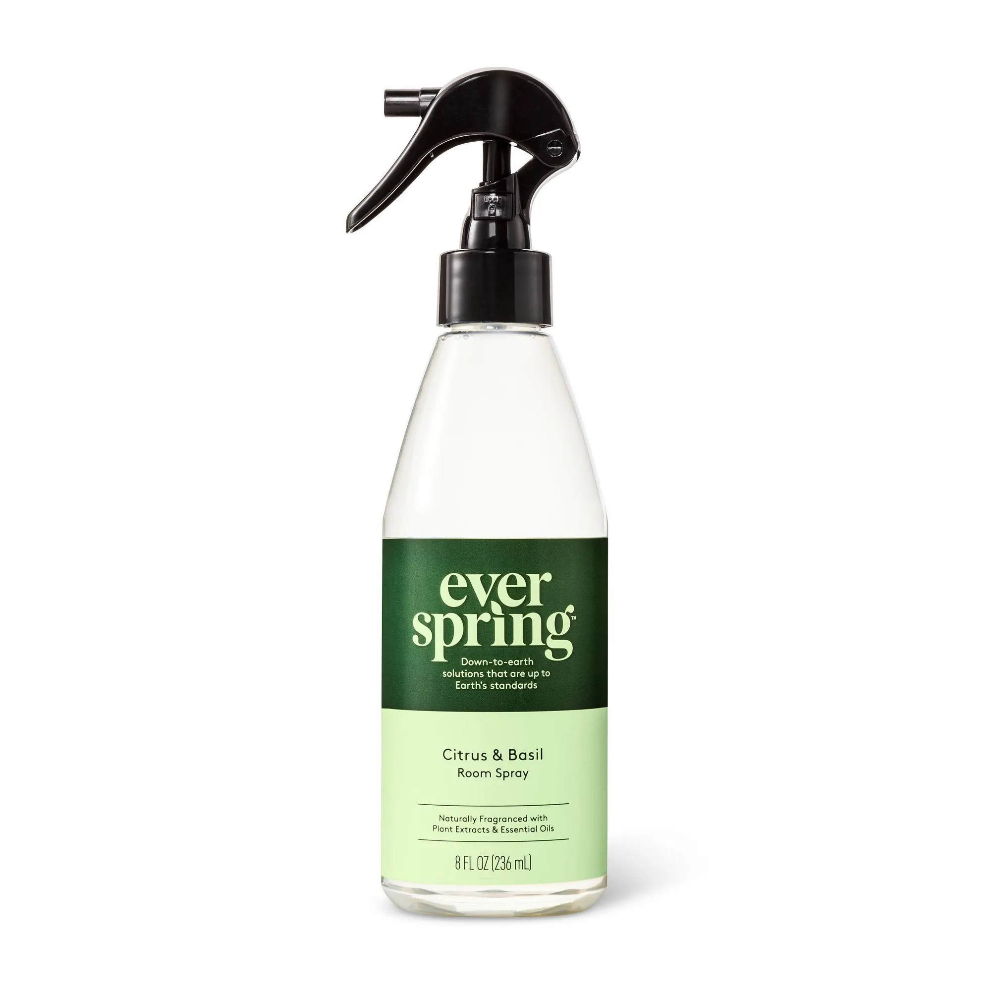 Citrus Basil Liquid Room Spray Non Powered Air Freshener For Home Bathroom Office Odor Control Fresh Scent