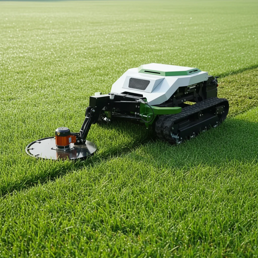 

All Terrain Remote Control Mower Crawler Type Grass Cutter for Residential and Agricultural Use