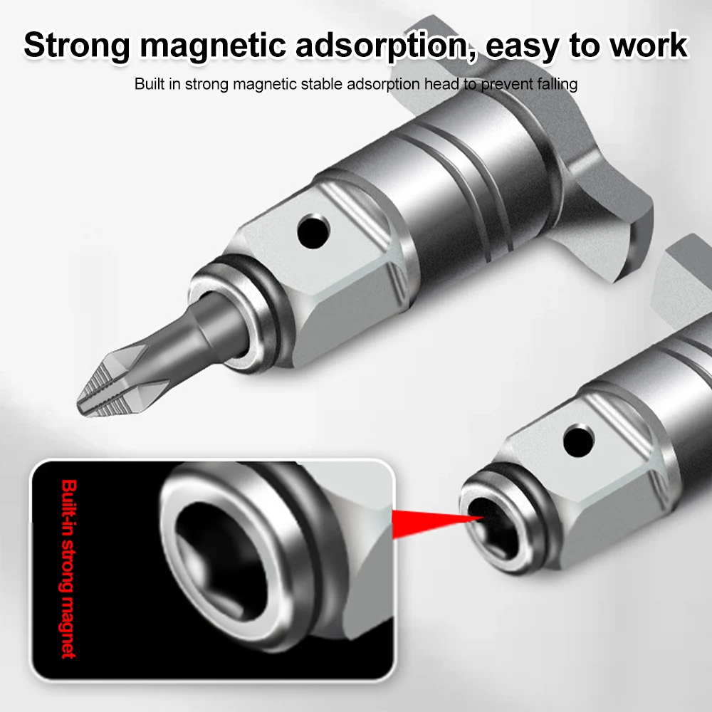 Electric Wrench Adapter Refitted Screwdriver Adapter T-type Shaft Multi-function Dual-purpose Square Shaft Power Repair Tools