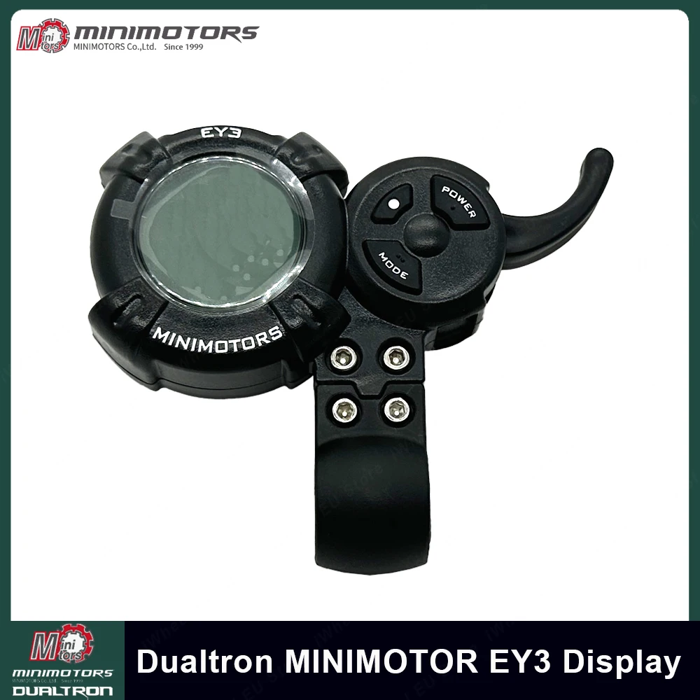 Pomilla de acelerador con pantalla LCD Minimotors EY3 para patinete eléctrico Dualtron 3/Victor Luxury+, pieza de repuesto.