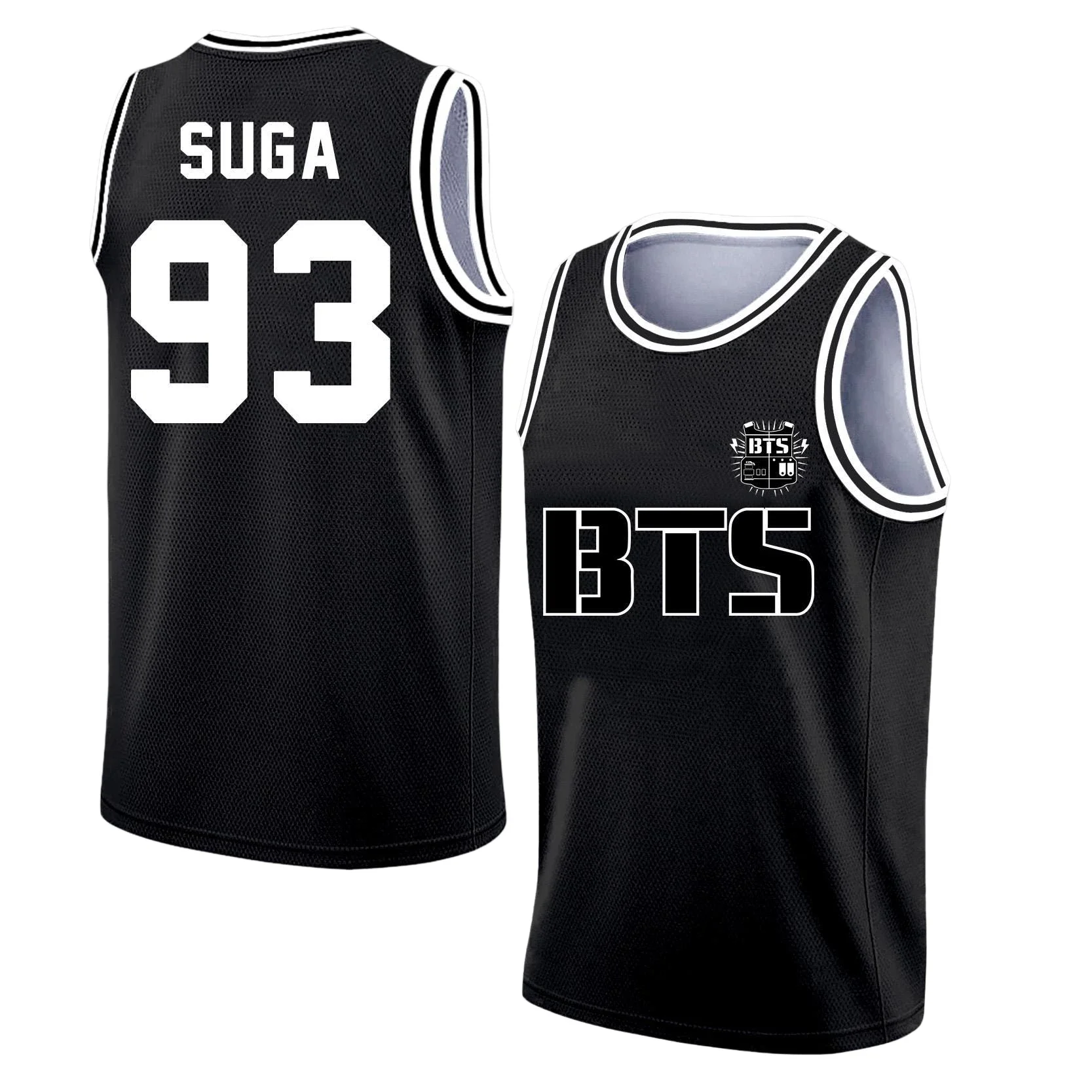 BTS Arirang 2026 World Tour Neues Basketball-Outfit KpopY2k Atmungsaktives Tanktop Lässiges Hemd Street-Family-Kleidung – Detail 3