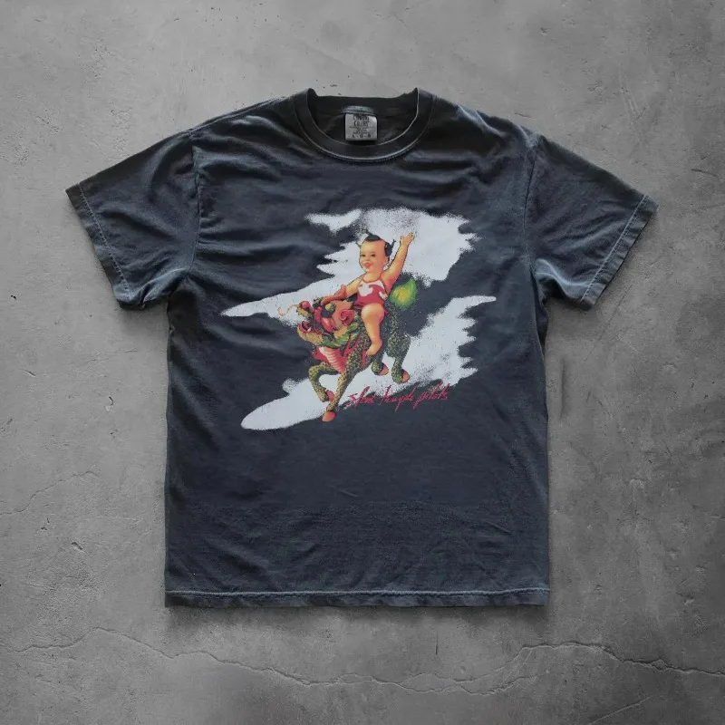 Stone Temple Pilots 1994 Tour T-shirt Retro Style Music T-shirt Retro T-shirt Aesthetics Y2K Unisex Cotton Breathable T-shirt