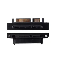 Lecolli Adapter Male To Female Sata 7+15 22p Male To Sata 7+15 22p Female Right Angle 90 Adapter--down For Hdd