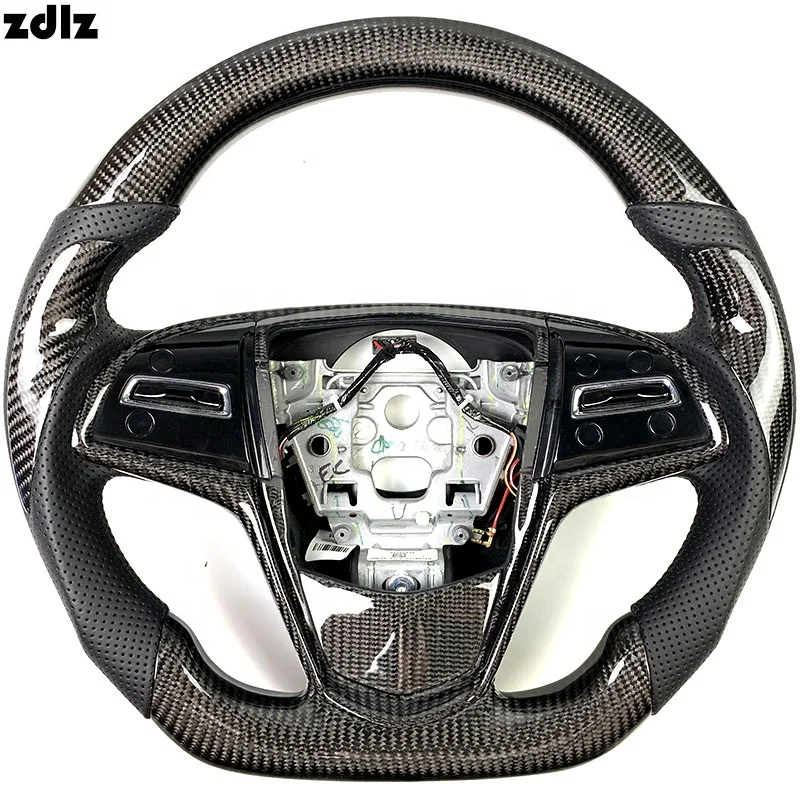 

Fit ATS XTS CT4 CT5 CT6 XT4 XT5 XT6 carbon fiber steering wheel for Cadillacs steering wheel carbon fiber customization