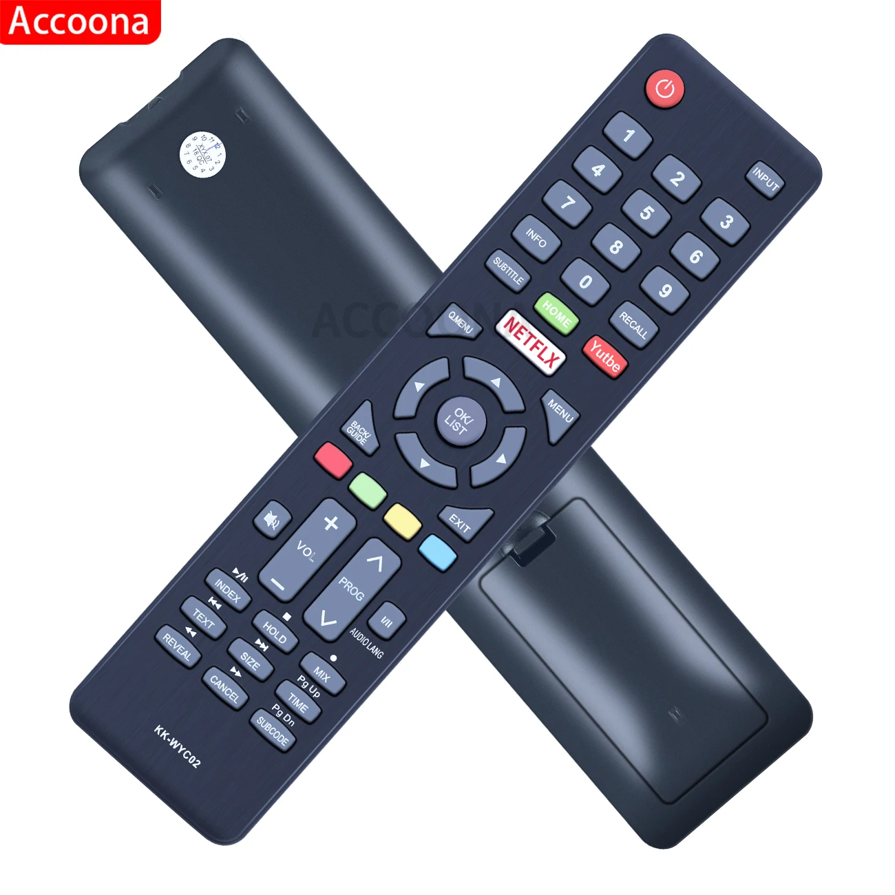 Remote control for KK-WYC02 KONKA HYUNDAI Seiki Atvio Sanyo Speler GHIA DYON max40 smart TV