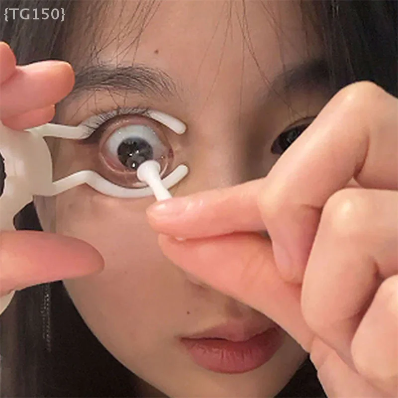 أداة العدسات اللاصقة، أداة توزيع ومزيل بأطراف ناعمة، ملاقط بلاستيكية صحية لسهولة التعامل مع العدسات الآمنة