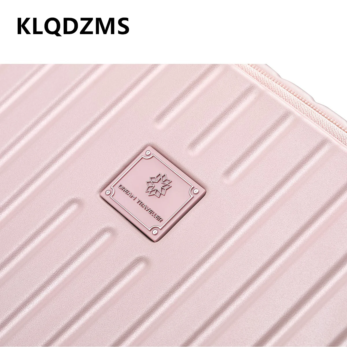 KLQDZMS ABS+PC Suitcase Ultra-light Boarding Box Large Capacity Trolley Case 20