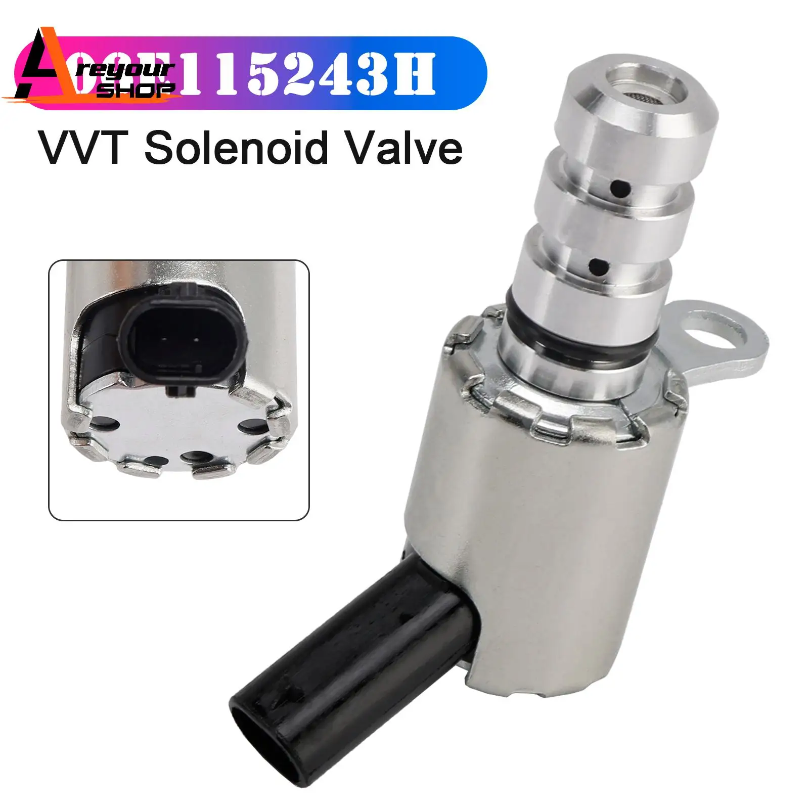

VVT Oil Pressure Control Solenoid Valve for Audi A3-A8 Q5 Q7 Jetta 06E115243H
