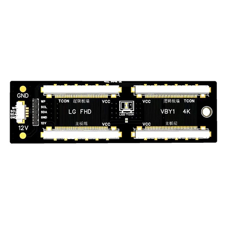 RT6943A TCON VGH VGL Change Voltage Programmer Screen Technology Modification Tool Small Board Two-In-One US Plug