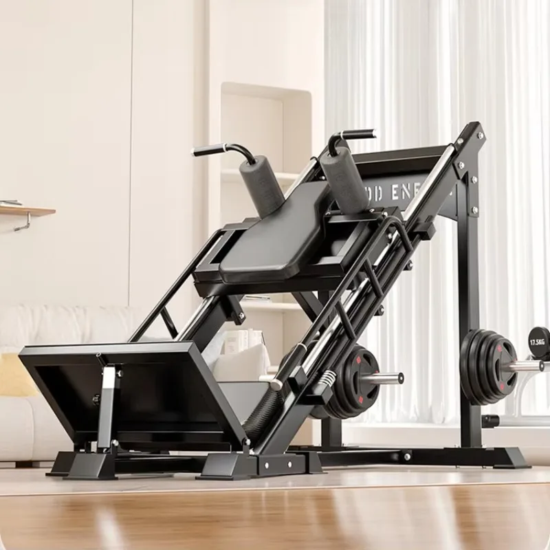 Adjustable Steel Commercial Incline Leg Press Machine, Multi-Angle Leg Training Equipment for Home Gym Strength Workout