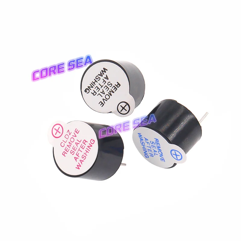 5V Active Buzzer Electromagnetic 3V12V SOT Plastic Tube 12 * 9.5mm DC Long Sound