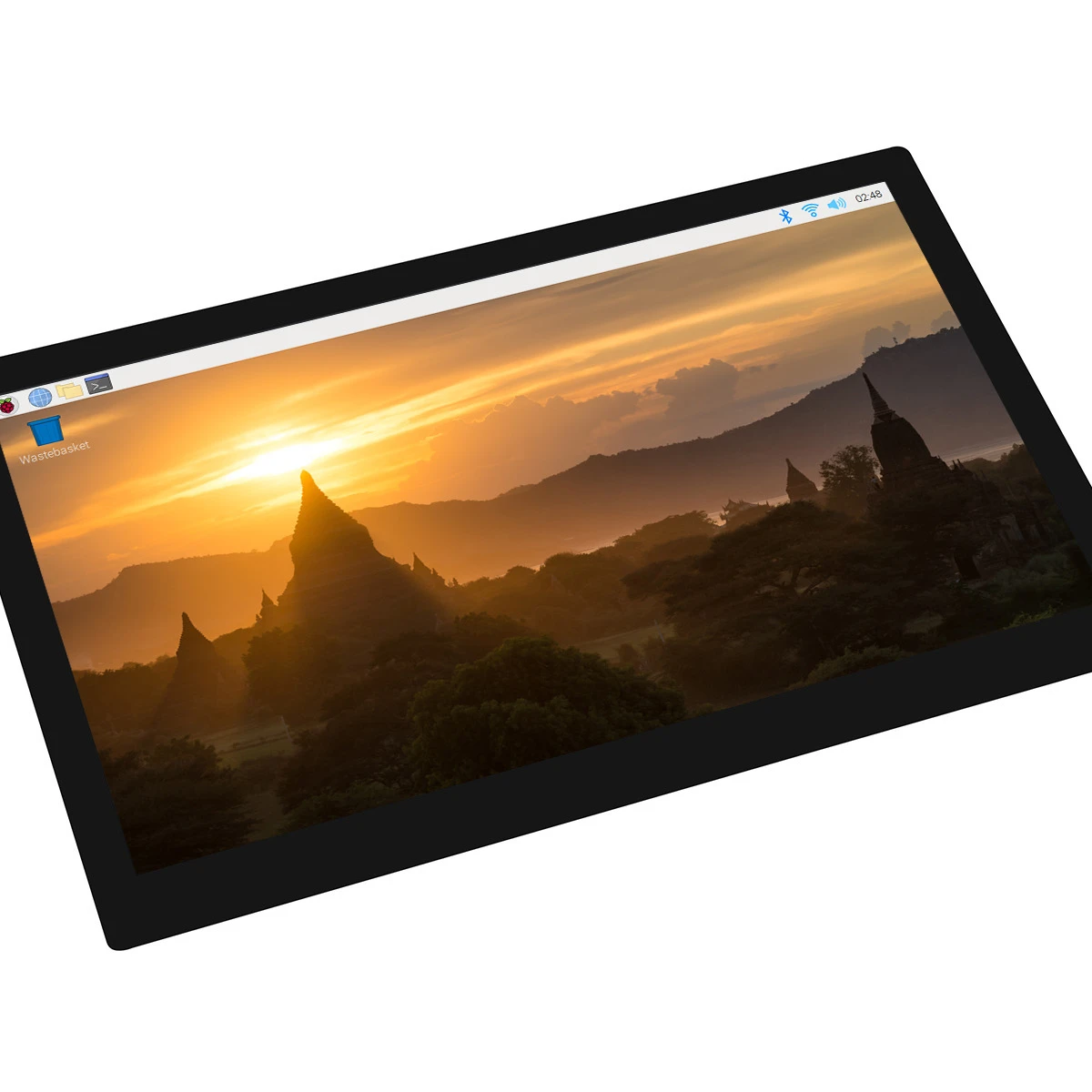 

Waveshare 10.1inch QLED Dot Display, Capacitive Touch, 1280*720, G+G Toughened Glass Panel, Various Systems Support
