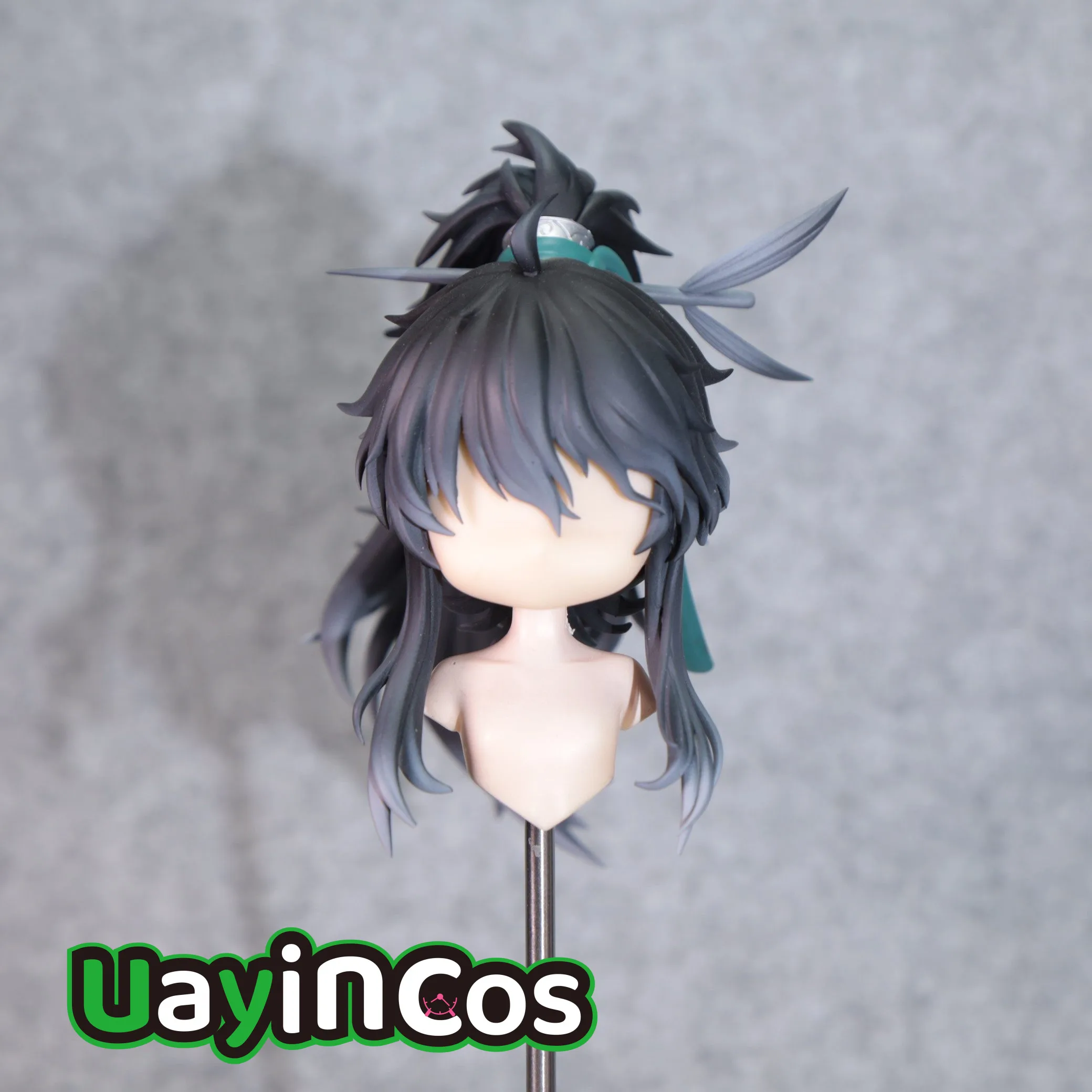 In Stock Wuthering Waves QIUYUAN OB11 OB22 GSC Hair Detachable Hair Model Shell Wig Faceplates BJD Doll Accessories Game Anime