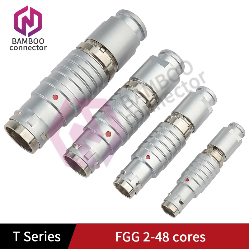 

Wire harness cable connector 2T series push-pull self-locking connector industrial grade IP68 waterproof aviation socket 2-48PIN