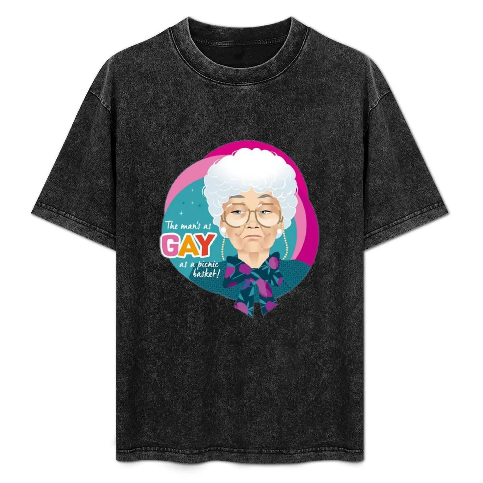 

Gay As a Picnic Basket T-Shirt t shirts with prints man t shirt designer men t shirt cotton 100% man shirt summer T-Shirt