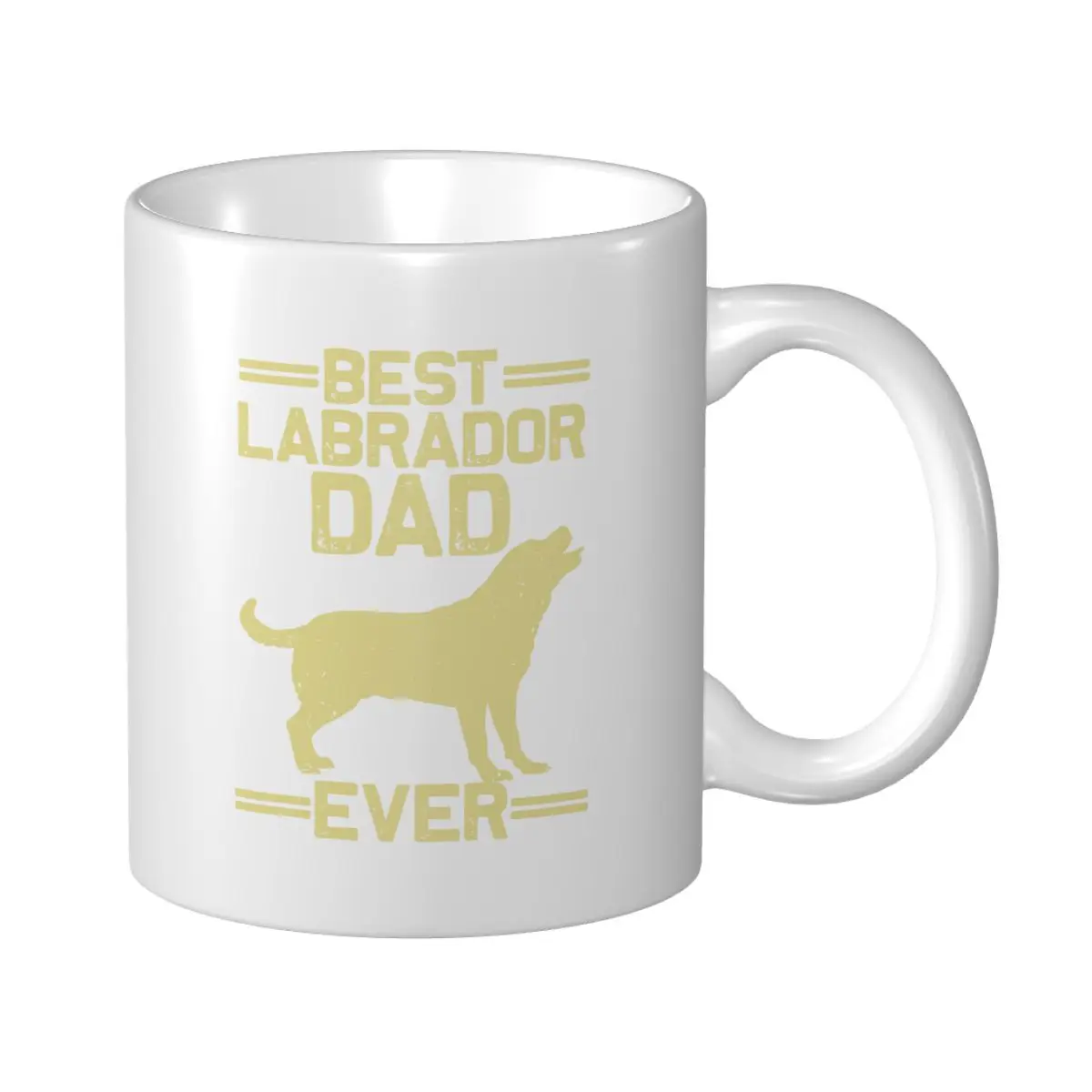 Mark Cup Mug Best Labrador DAD EVER Labrador Retriever Dogs Coffee Mugs Tea Milk Water Cup Travel Mugs For Office Home