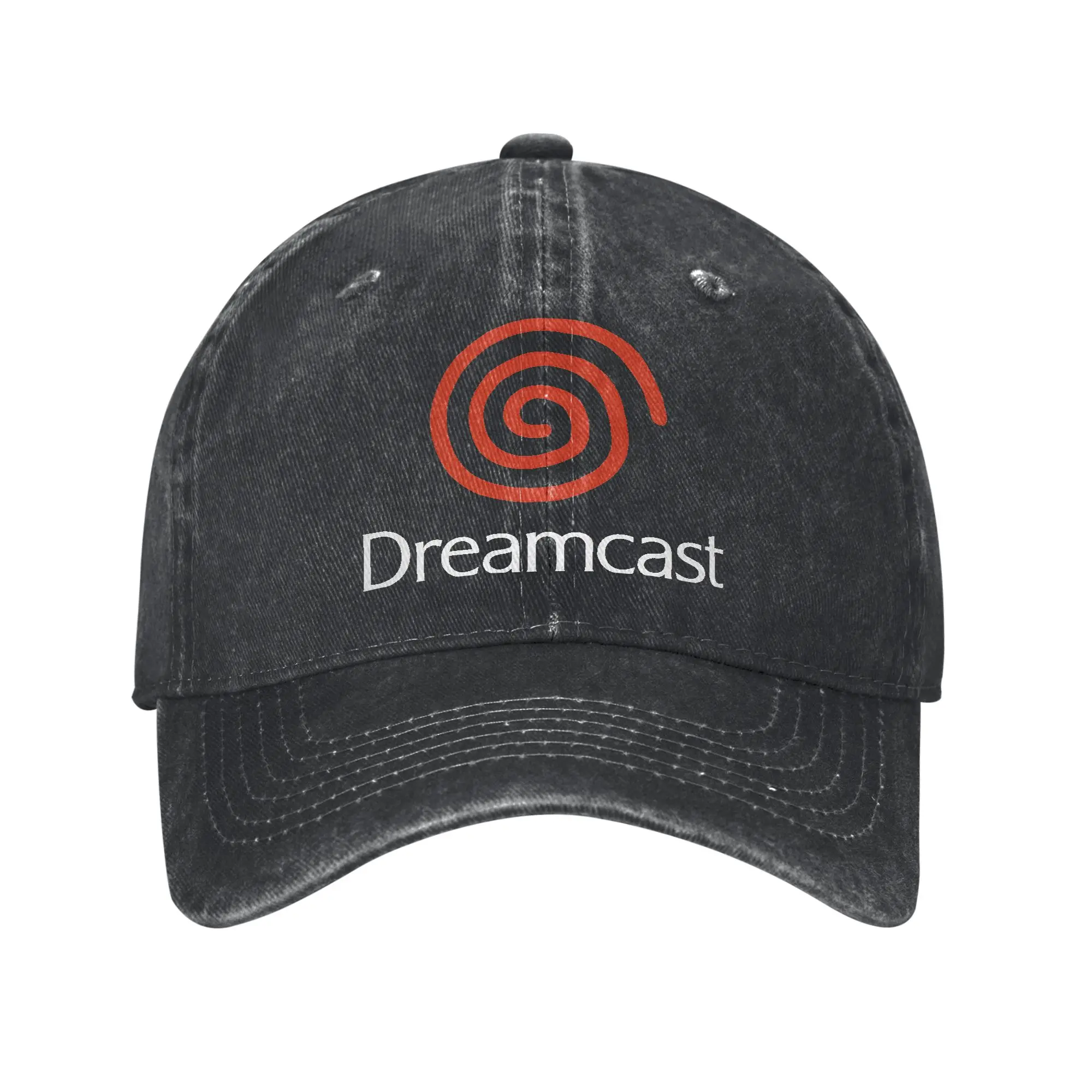 Dreamcast Retro Video Game Company Logo Fashion Baseball Cap  Breathable Fabric Women's Caps  Fishing Women's Caps