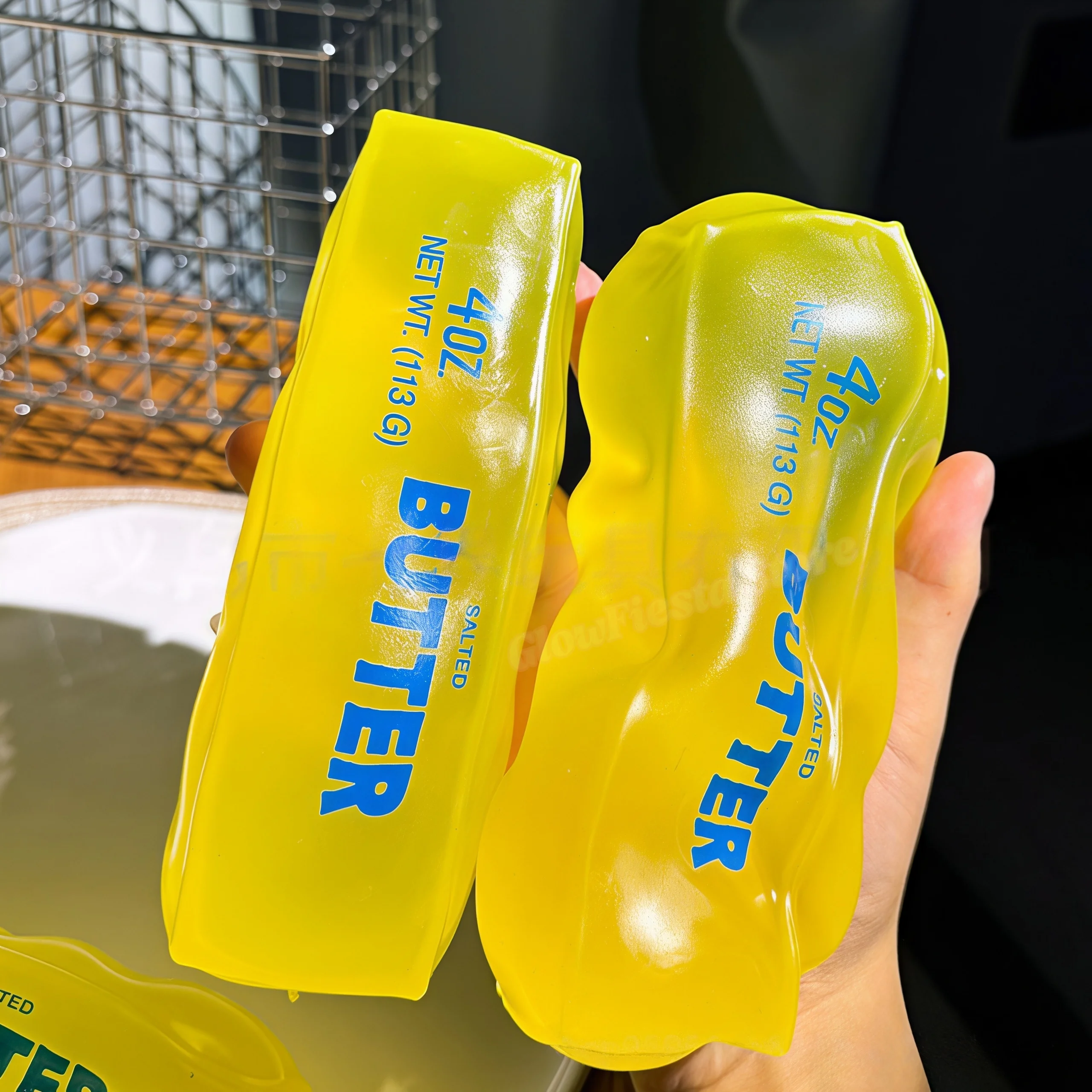 Formbarer Butter-Stick: Vaseline-gefülltes Stressabbau-Spielzeug, Butter-Käse-Riegel zum Quetschen, Fidget-Spielzeug zur Dekompression, Entspannungsspielzeug, Geschenk – Detail 4