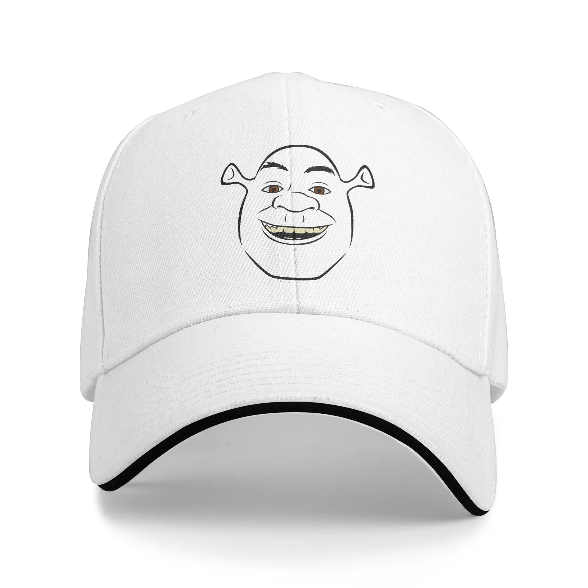 Shreks Big Face Outline Women Men Baseball Cap Casual Outdoor Cap  Fashion Sunscreen Hats Spring Sun Hat