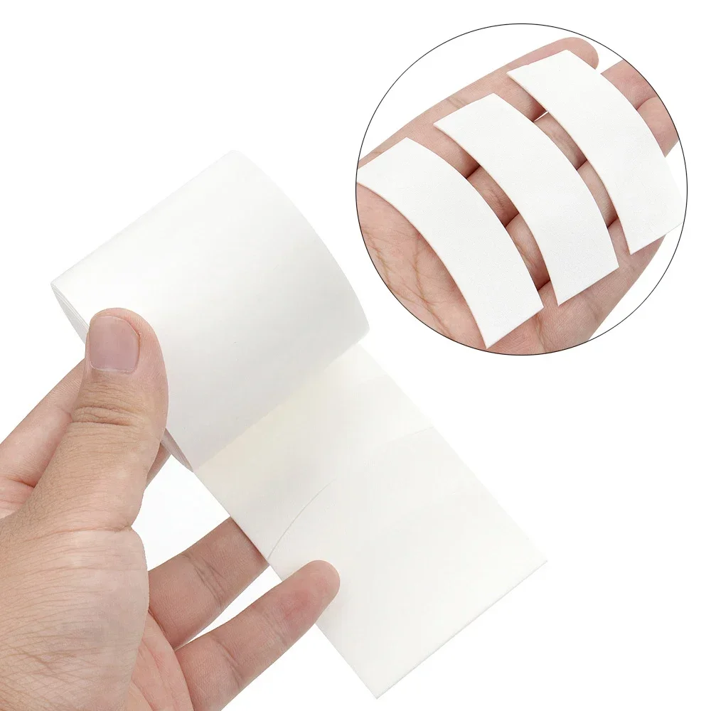 110 pcs Eyelash Foam Eyepad Painless Lash Supplies PE Eye Patch Easy Remove Tape Makeup Stickers Under Eyelash Pad Patch