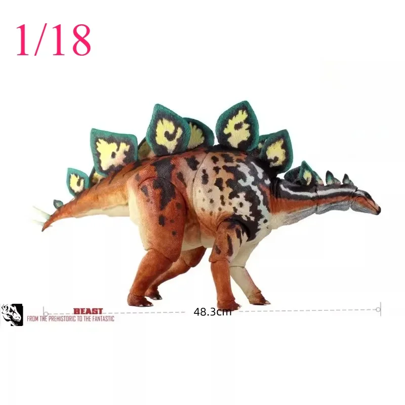 New Stock Beasts of The Mesozoic Stegosaurus 1:18 Posable Dinosaur Model Collection Gift Hobby Valley Creatures