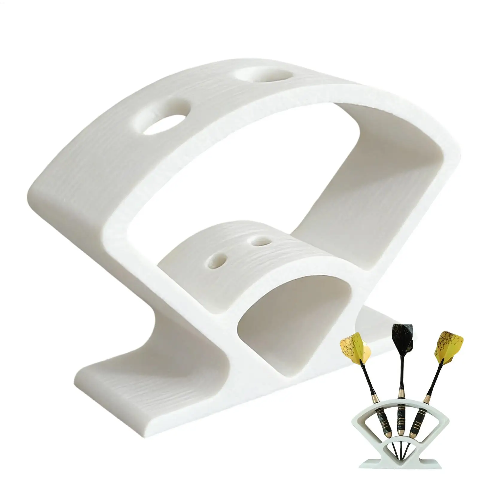 Dart Holder Stand for Desktop Vertical darts rack can Capacity hold 3  Darts display bracket for Shelf Bedroom Darts supplies