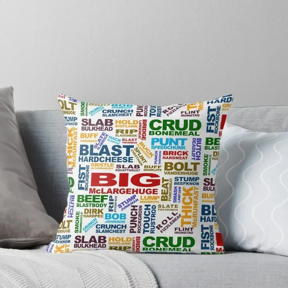 

Dave Ryder Names Throw Pillow Decorative Cushions Sofa Cushions Christmas Pillow Pillow Decor