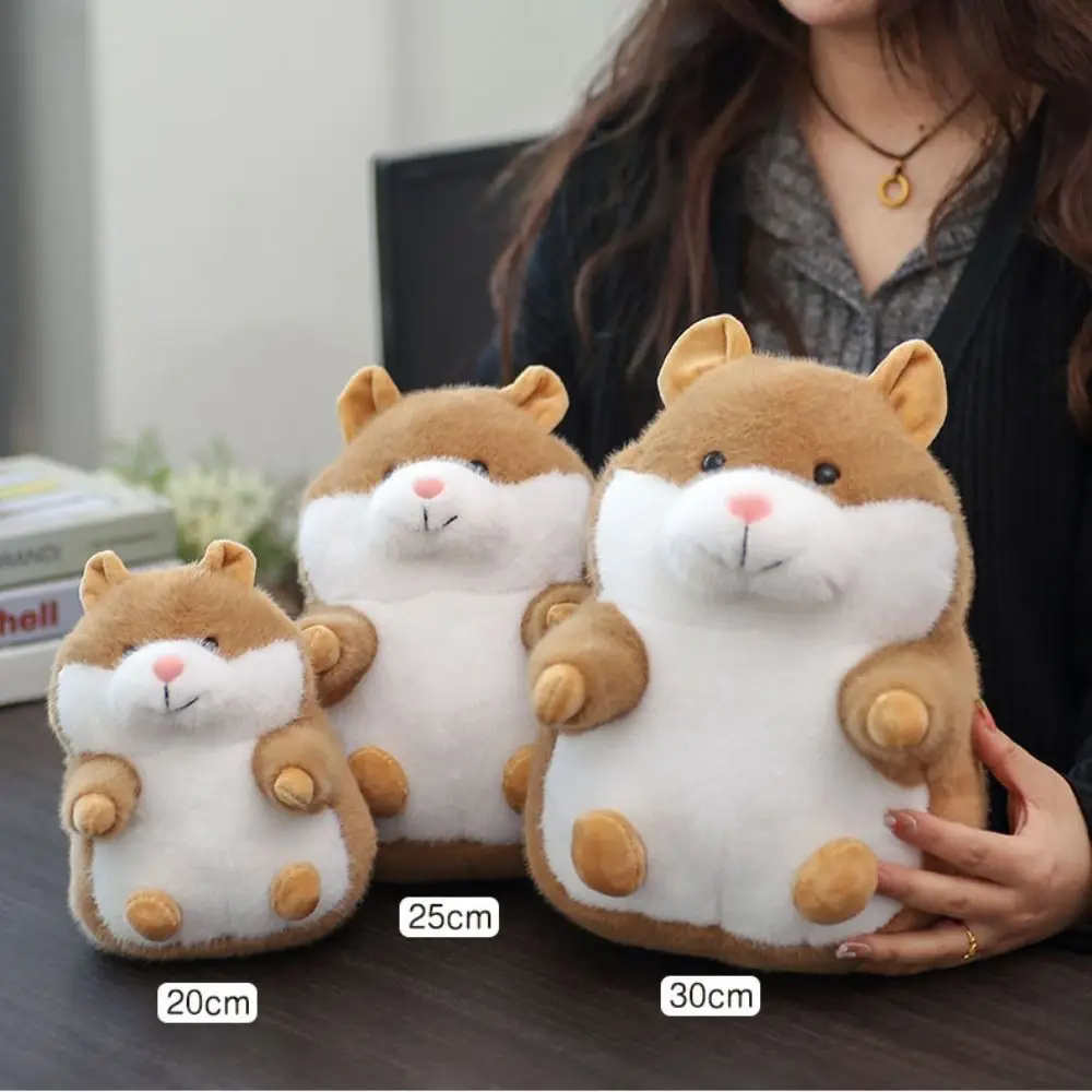 

Pillow Toys PP Cotton Hamster Toys Soft Fluffy Animal Mouse Pillow Collection Ins Hamster Stuffed Children Girl