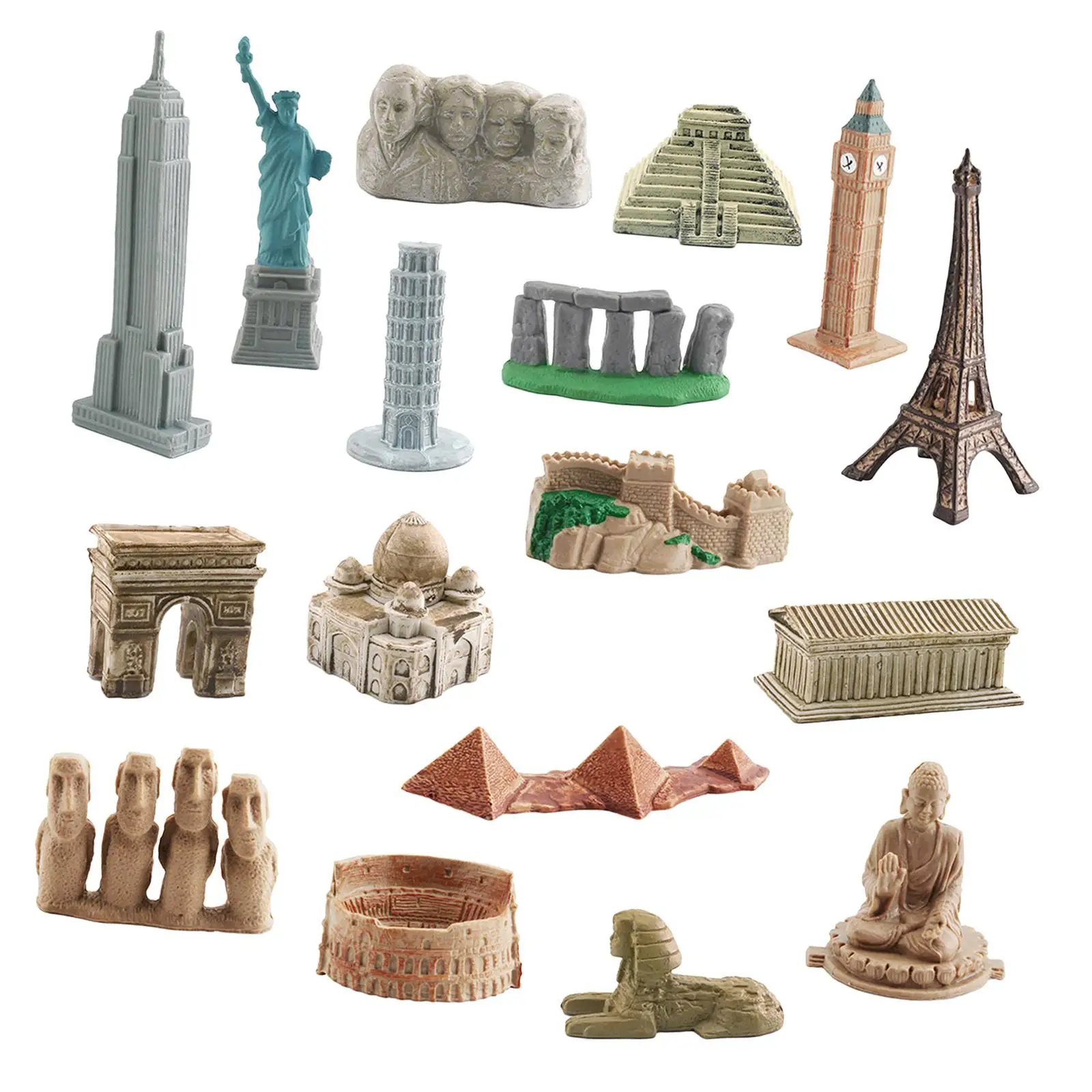 Mini Building Kits Architecture Historical Landmarks Building Kits Around The