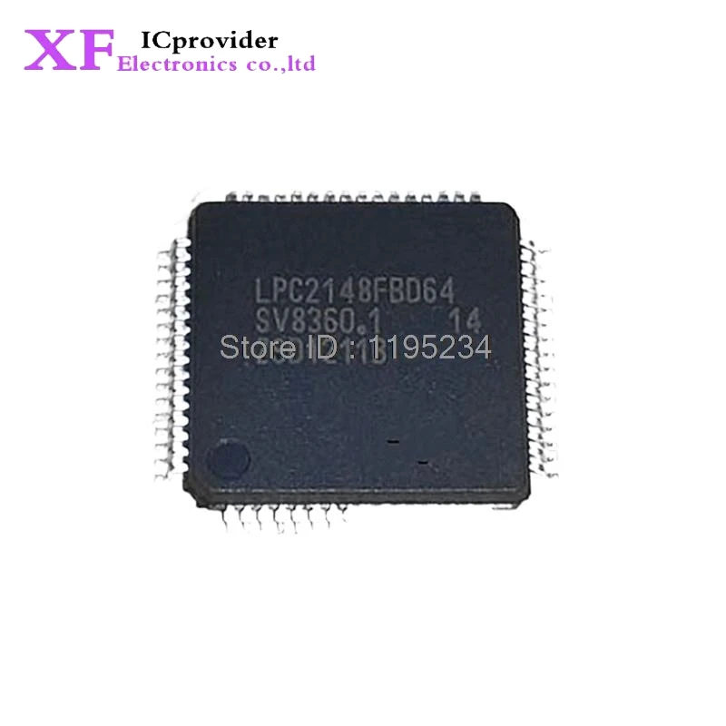 10pcs LPC2148FBD64 LPC2148 QFP-64 IC Best quality.