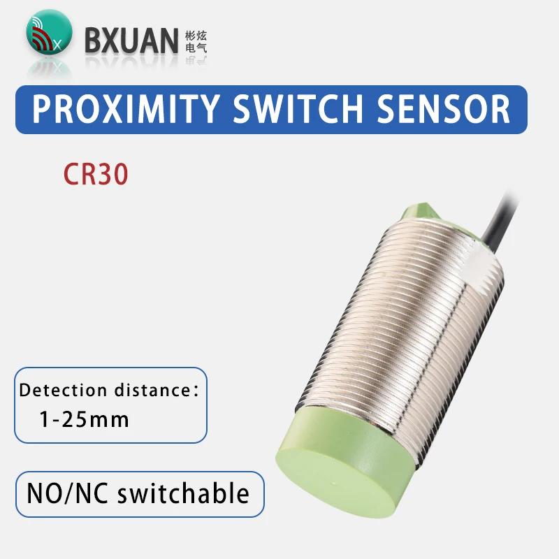 Capacitive Proximity Switch Sensor Non-Contact Liquid Level Sensor CR30 Series Detection Non-Metallic Liquid Level Sensor