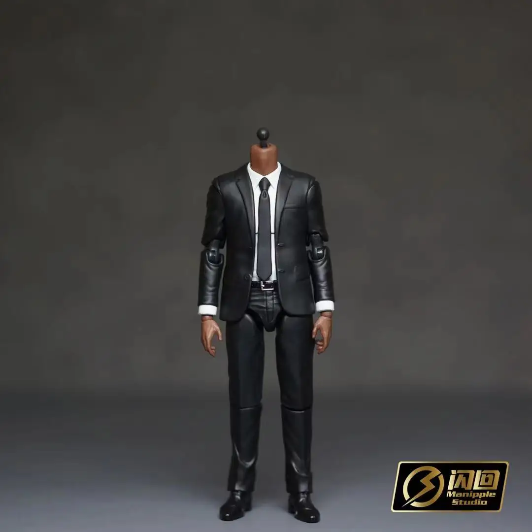 In Stock 1/12 Scale Killer 47 Hitman Battle War Head Body Clothes