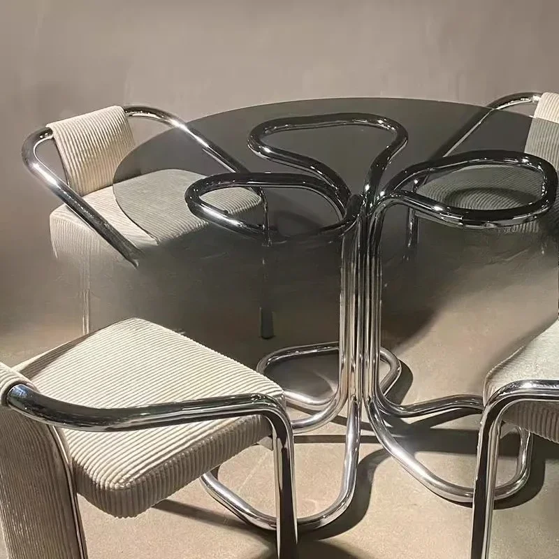 كرسي الترفيه متجر الملابس كرسي فني مرآة كرسي المنزل #4