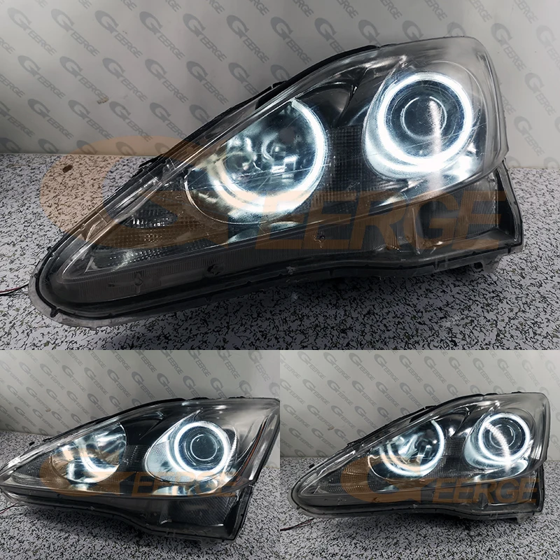 For Lexus IS II IS220 IS250 IS300 IS350 IS-F 2005 2006 2007 2008 2009 2010 Excellent Ultra Bright CCFL Angel Eyes Kit Halo Rings