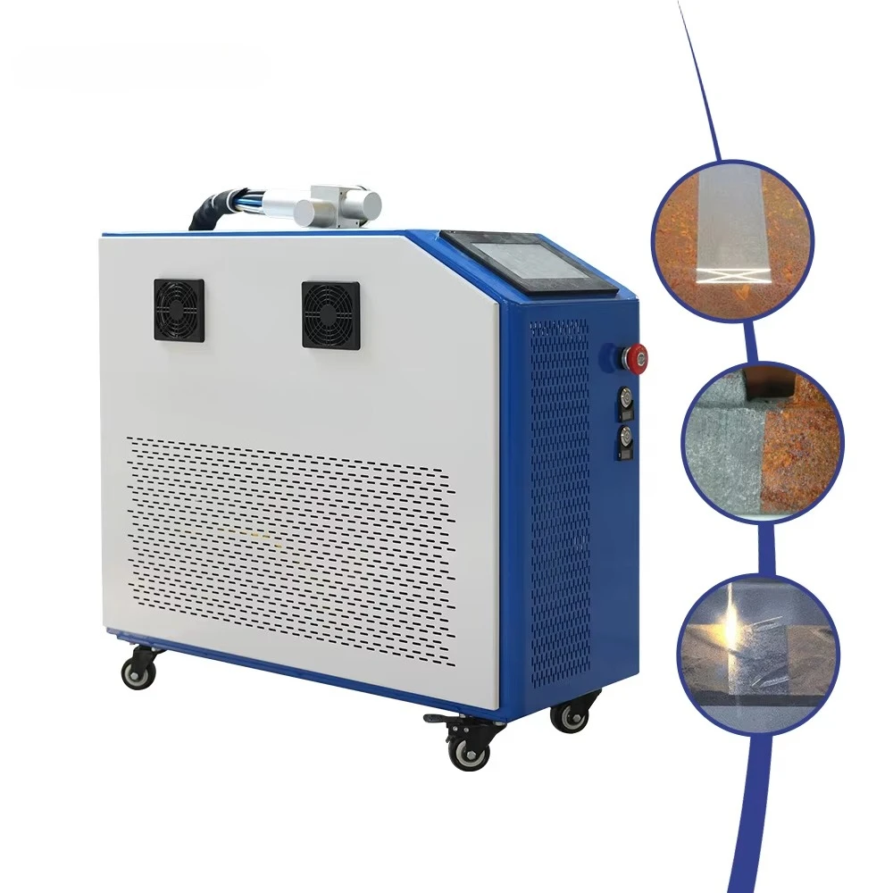 Machine for Paint Metal Rust Removal Portable Fiber Cleaning Machine Rust Removal