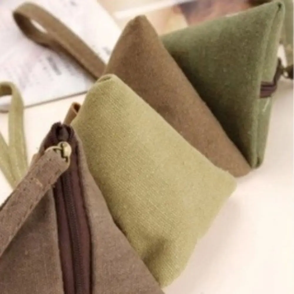 Portable Sailboat Canvas Creative Gift Dumpling Shape Korea Style Wallet Mini Key Bag Coin Purse Coin Pouch