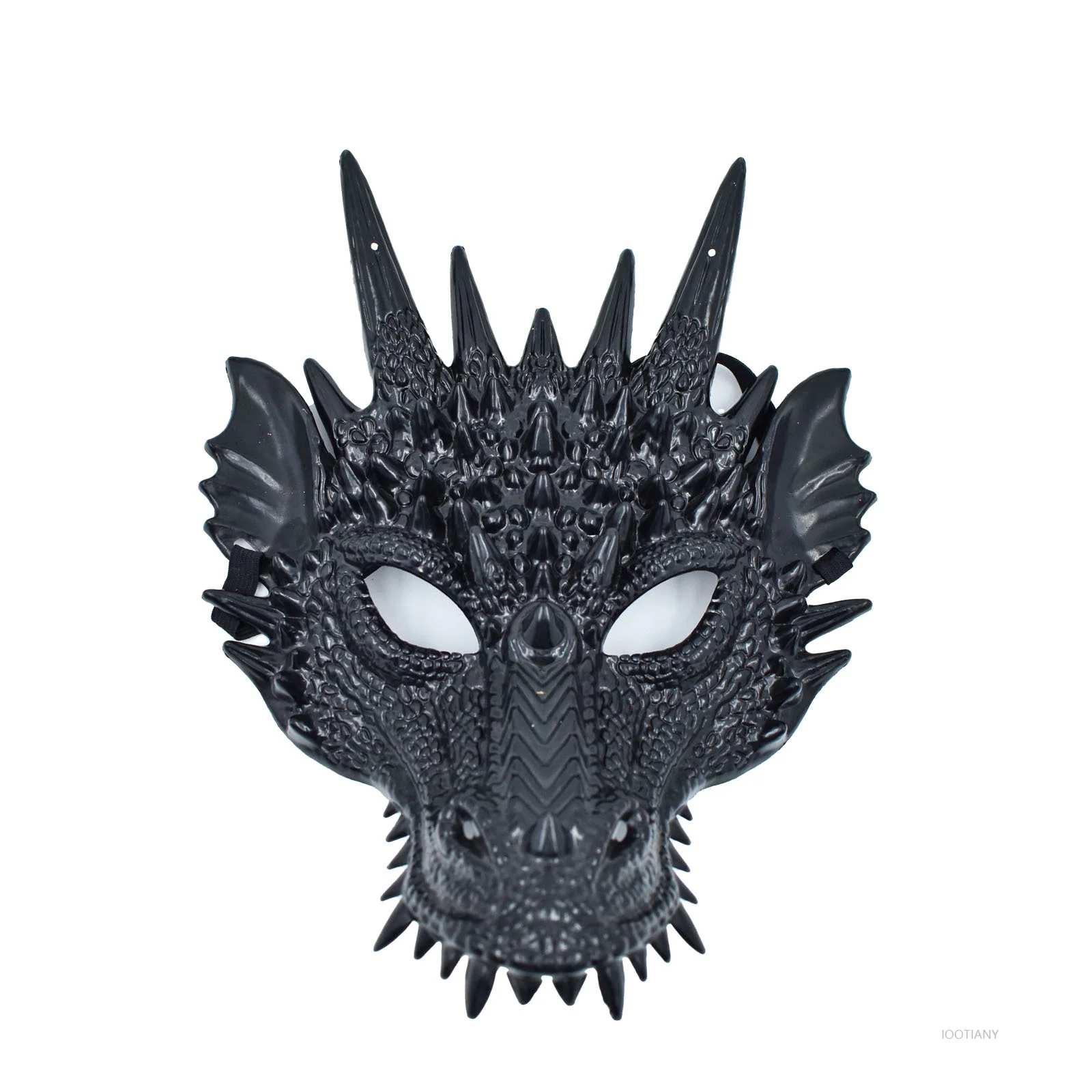Máscara de dinosaurio para Halloween, carnaval, fiesta, Cosplay, Festival, danza, máscara de luz, puesta en escena, juego de parodia, accesorio de plástico Pp