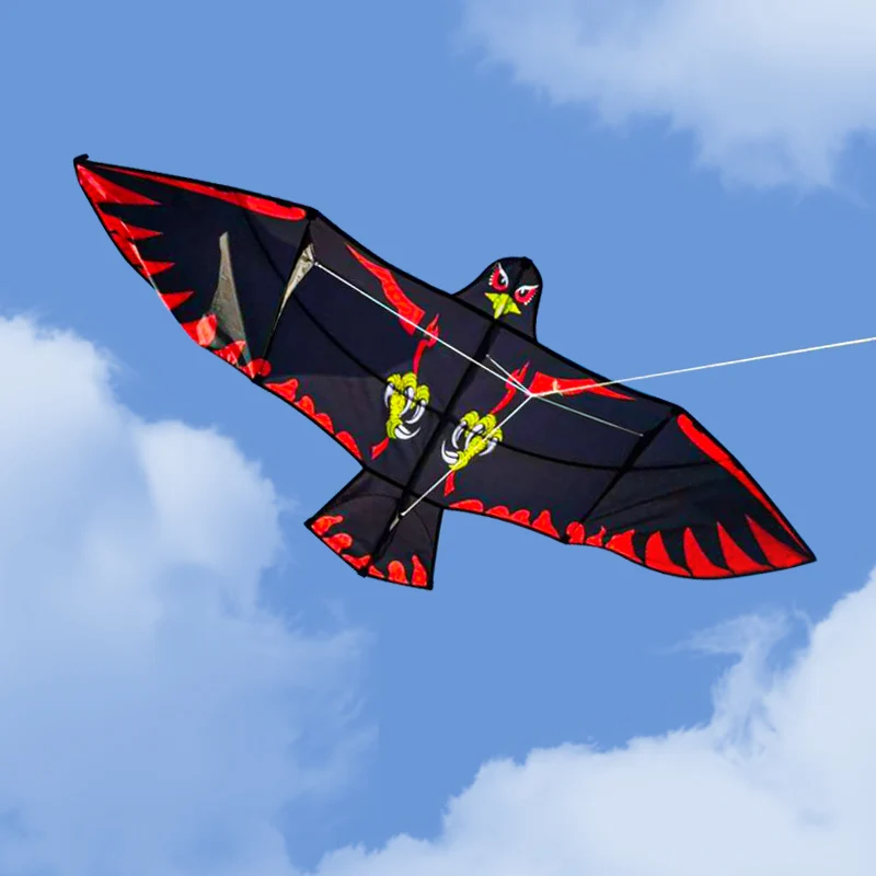 1.8m Flat Eagle Kite Hawk Kite Updated Version Gentle Breeze Easy to Fly Outdoor Sport Toy Animal Kite
