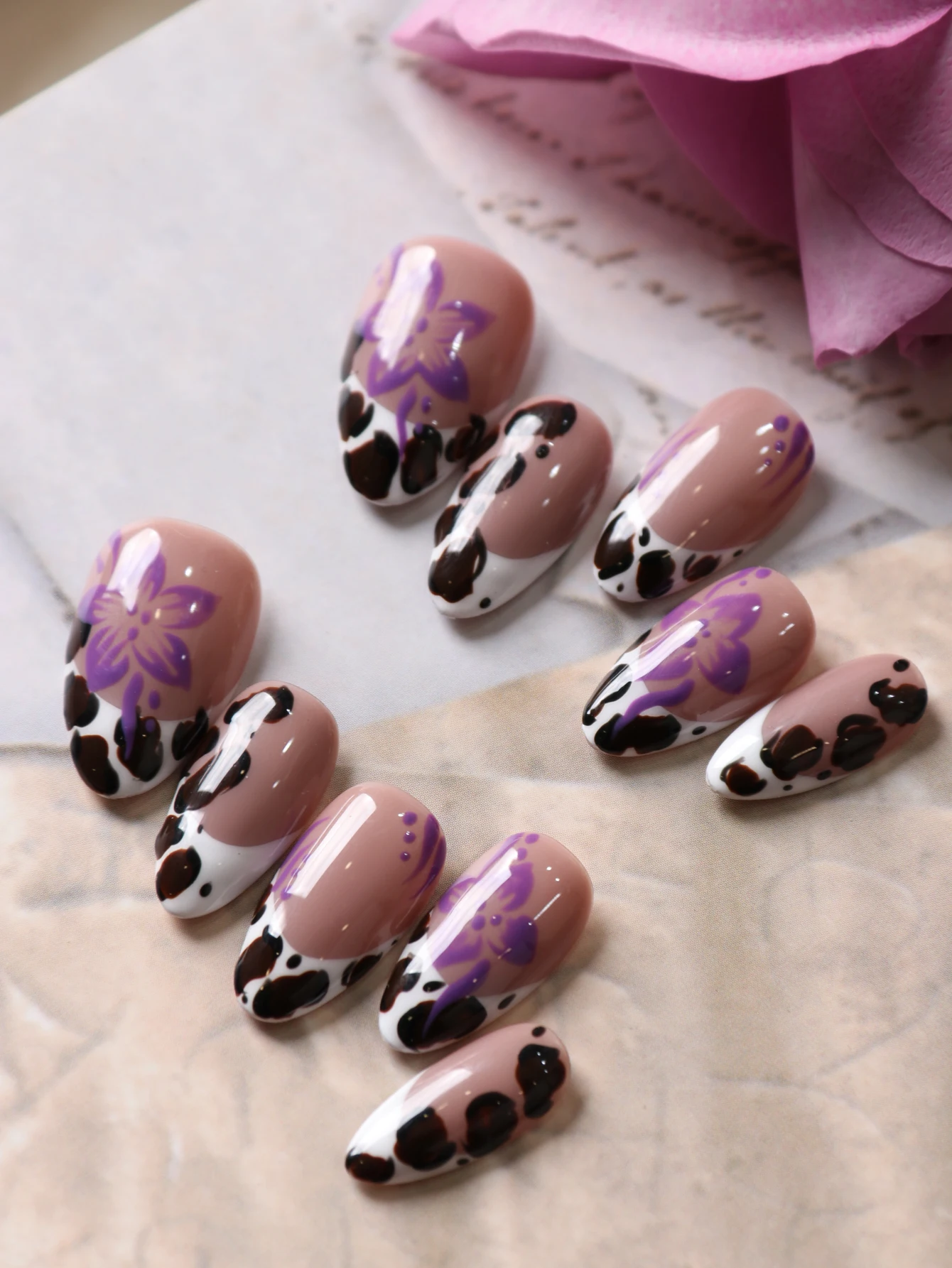10Pcs Press on Nails Short Mil - đánh giá và giá Nail Adhesive Tab