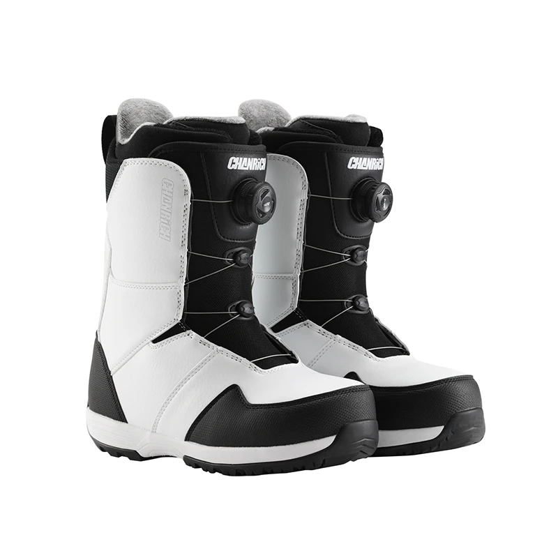 Bottes de ski anti-ski à fil pour hommes et femmes, chaussures de snowboard à usure rapide, bottes de neige chaudes, équipement d'hiver, modèles de structure, 2025