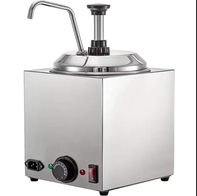 Professional counter top 1 pumps catering equipment electric chocolate sauce warmer dispenser