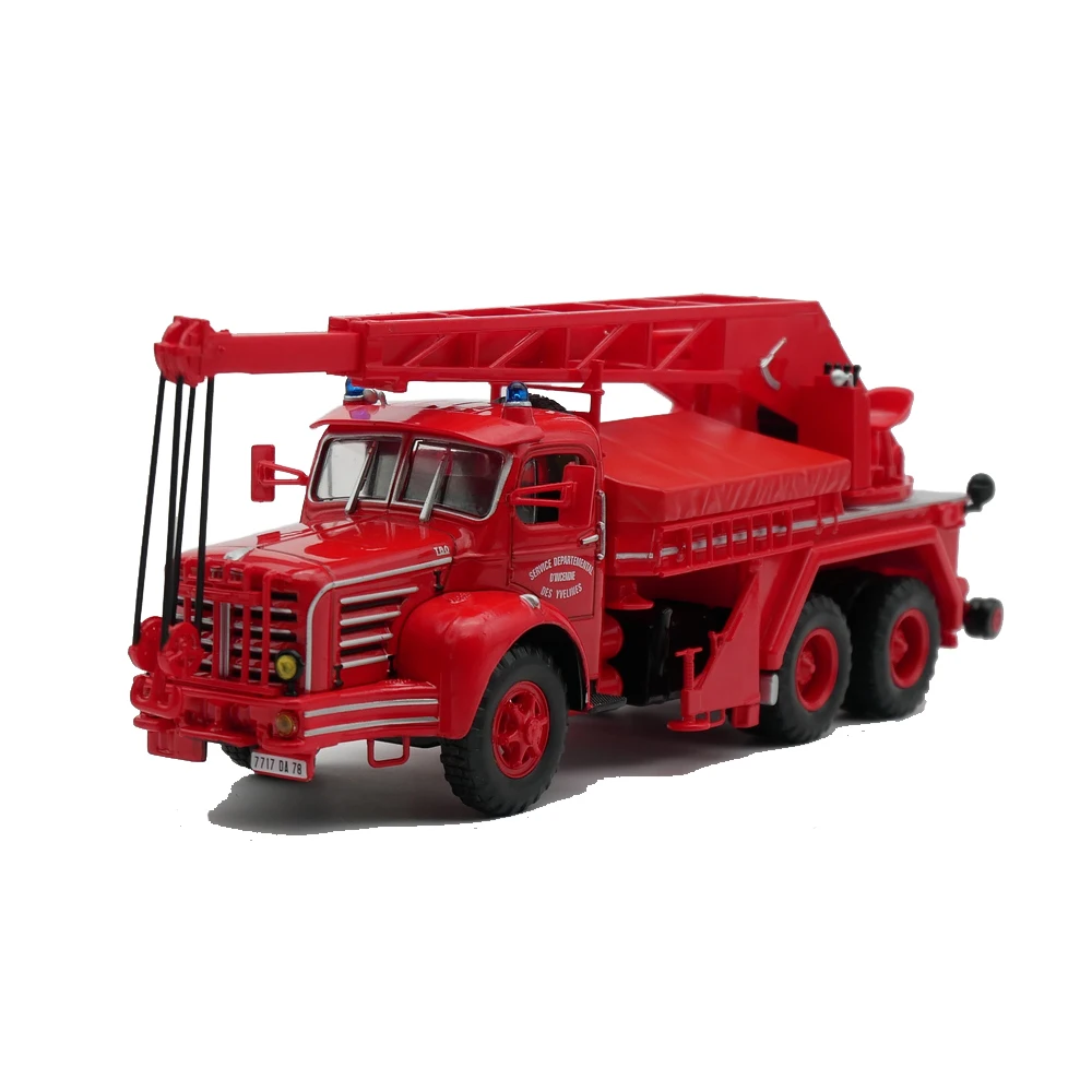 Diecast Ixo Escala 1:43 Berliet TBO Magirus Guindaste Pesado Motor de Futebol Liga Modelo de Carro Brinquedo Colecionável Presente Lembrança Display